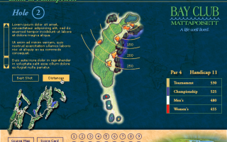 Bay Club Mattapoisset, design and golf course flash.