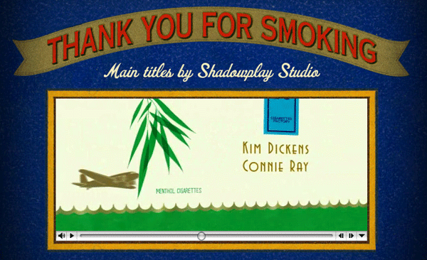 smoking titles animation smoking titles animation