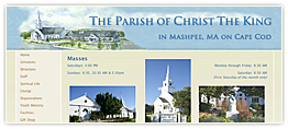 Drupal Theme - Christ The King Parish, Cape Cod.
